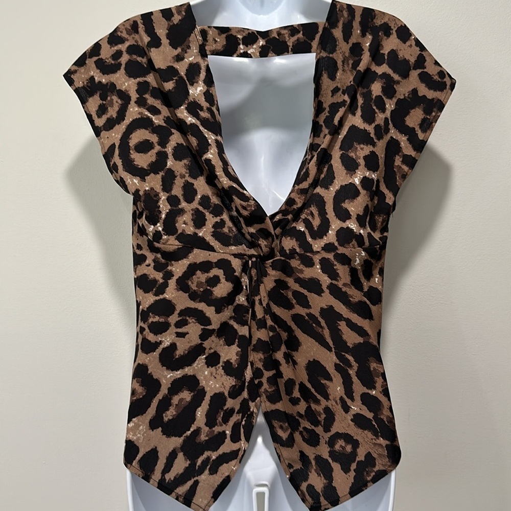 Leopard blouse - Picture 4 of 4